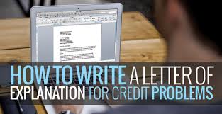 How To Write A Good Letter Of Explanation To My Lender