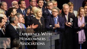 Experience With Homeowners Associations By Homeowners