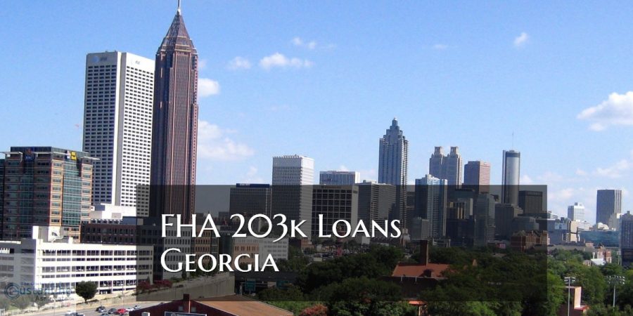 FHA 203k Rehab Loans Georgia