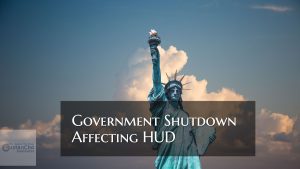 Government Shutdown Affecting HUD on FHA Loans
