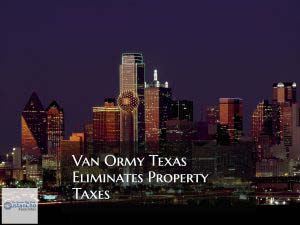 Eliminating Property Taxes Proves It Works For Town In Texas