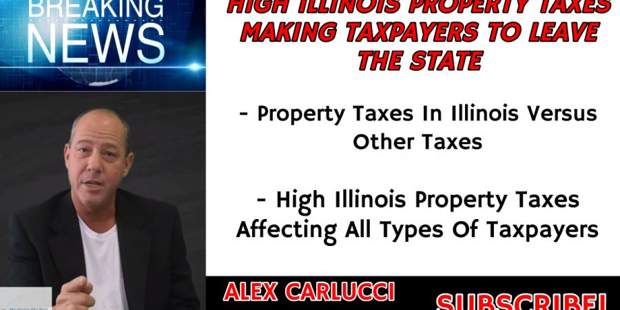 WHAT ARE HIGH ILLINOIS PROPERTY TAXES MAKING TAXPAYERS TO LEAVE THE STATE