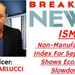 WHAT IS THIS ISM Non-Manufacturing Index For September Shows Economic Slowdown