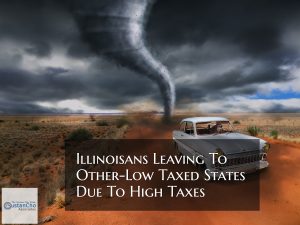 Illinoisans Leaving To Other Lower-Taxed States Due To High Taxes