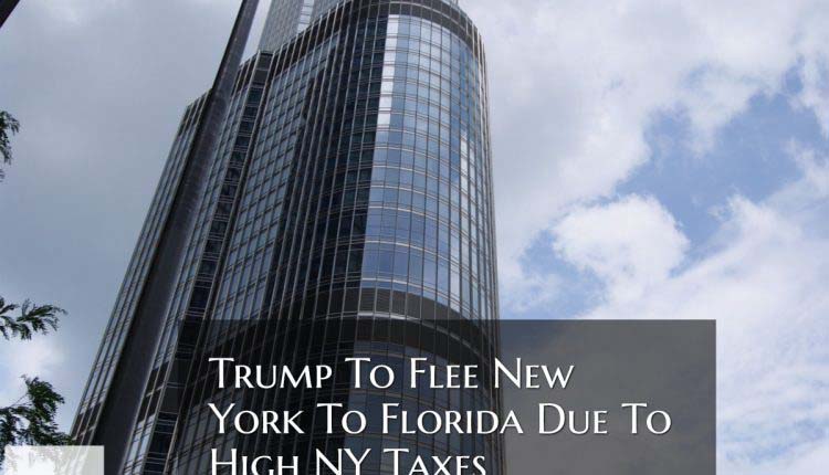 Trump Flees New York To Florida