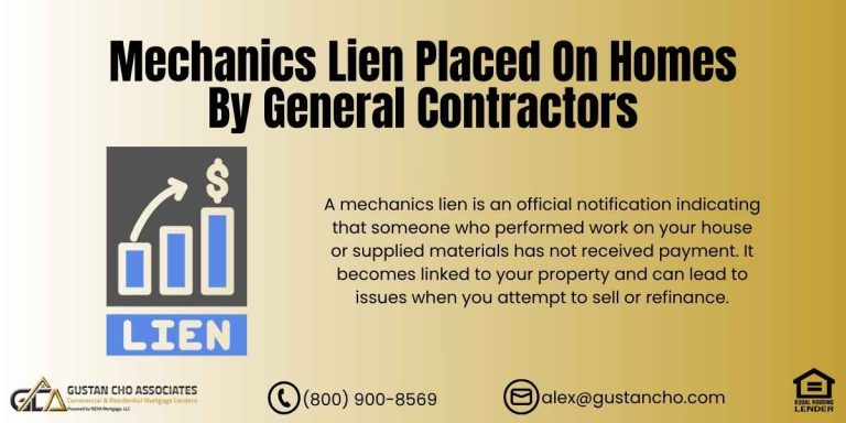Mechanics Lien on Your Home