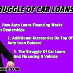 The Struggle Of Car Loans