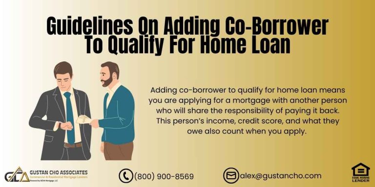 Adding Co-Borrower to Qualify for Home Loan