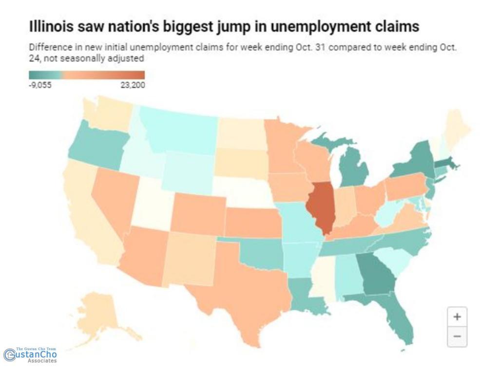 Illinois Leads Nation With Highest Unemployment Numbers