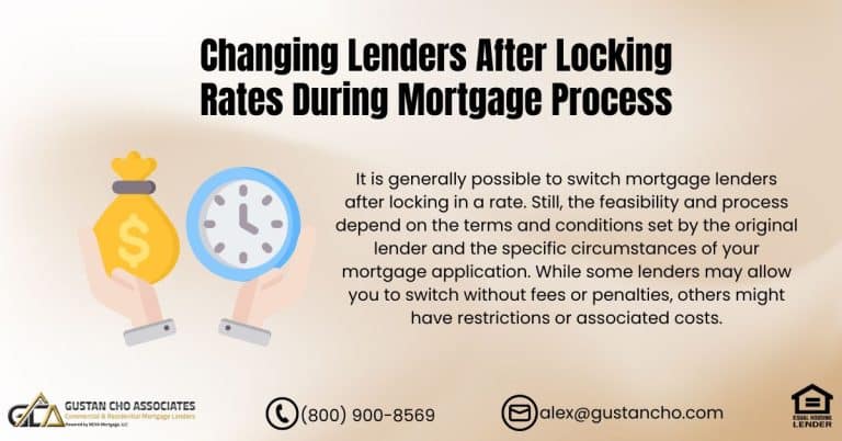 Changing Lenders After Locking Rates During Mortgage Process