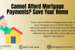 Cannot Afford Mortgage Payments