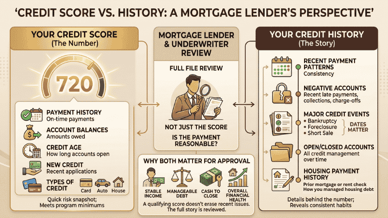 Credit Score Versus Credit History for Mortgage Approval 2 Credit Score Versus Credit History