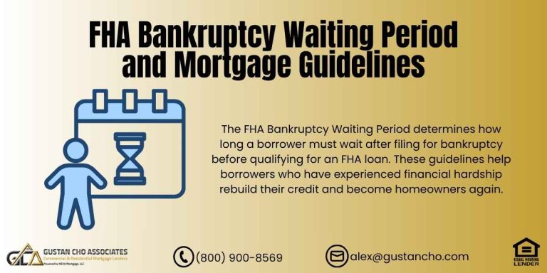 FHA Bankruptcy Waiting Period