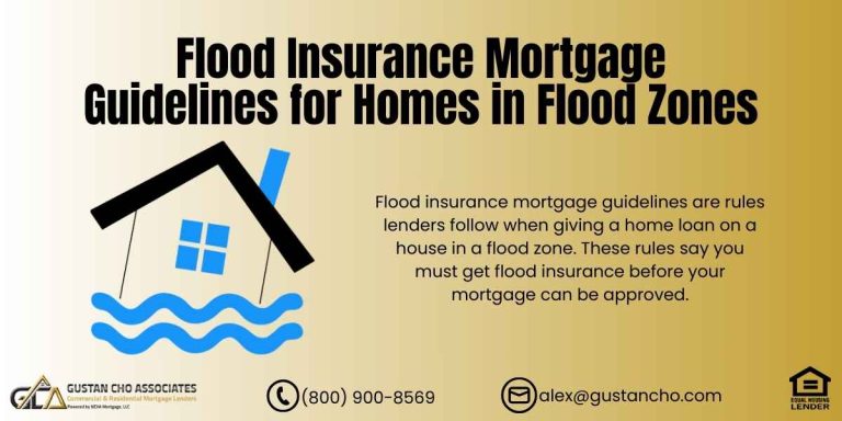 Flood Insurance Mortgage Guidelines