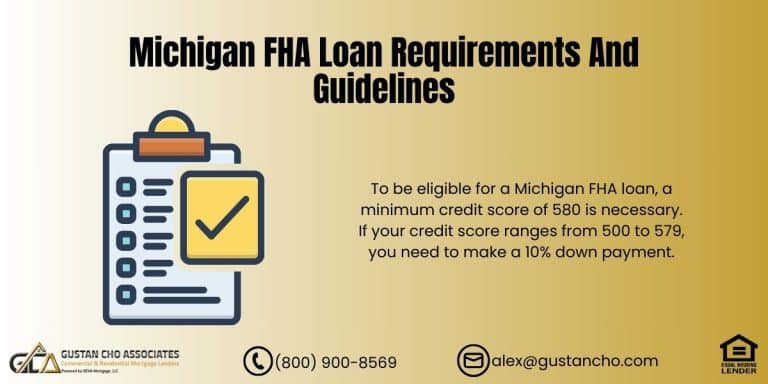 Michigan FHA Loan Requirements And Guidelines