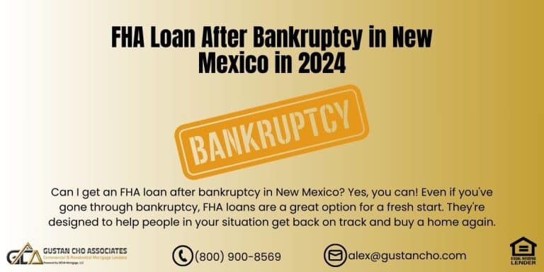 FHA Loan After Bankruptcy in New Mexico in 2024