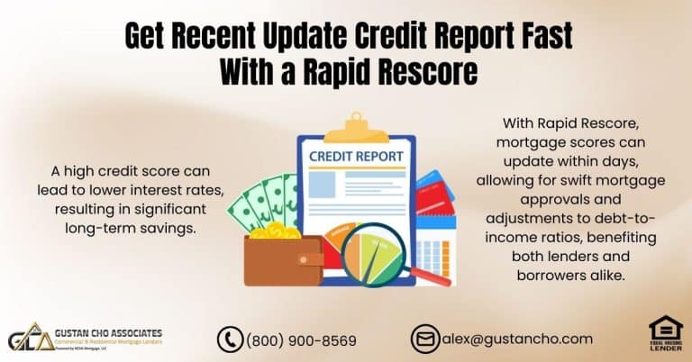 Get Recent Update Credit Report Fast With a Rapid Rescore