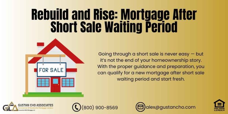 Mortgage After Short Sale Waiting Period