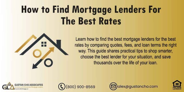 Mortgage Lenders For The Best Rates