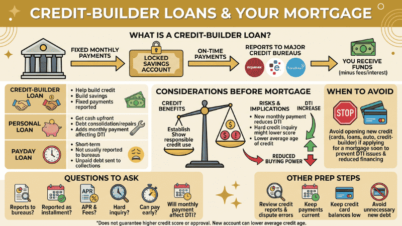 Can a Credit-Builder Loan Help You Qualify for a Mortgage? 2 Credit-Builder Loan