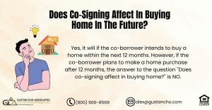 Does Co-Signing Affect In Buying Home In The Future
