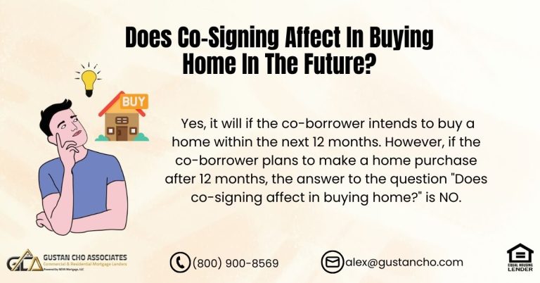 Does Co-Signing Affect In Buying Home