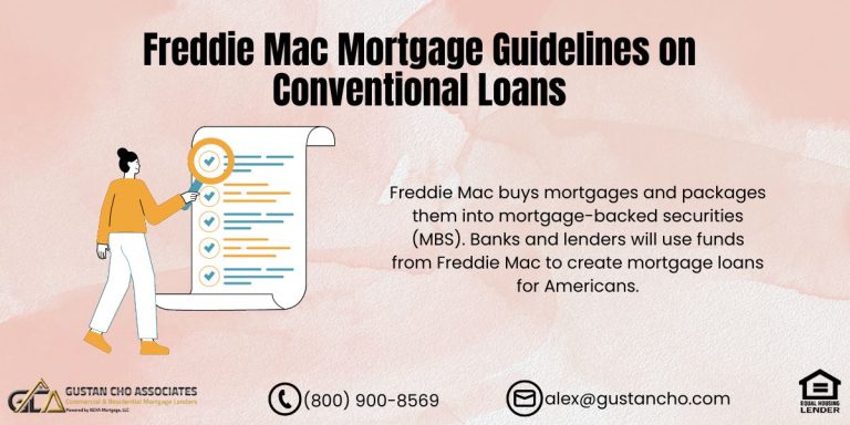 Freddie Mac Mortgage Guidelines on Conventional Loans