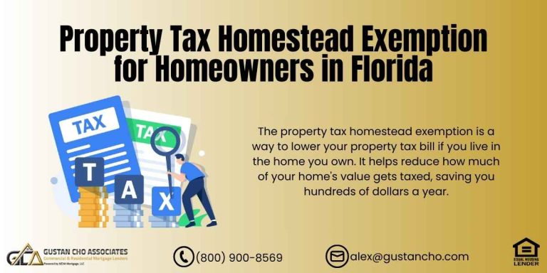 Property Tax Homestead Exemption
