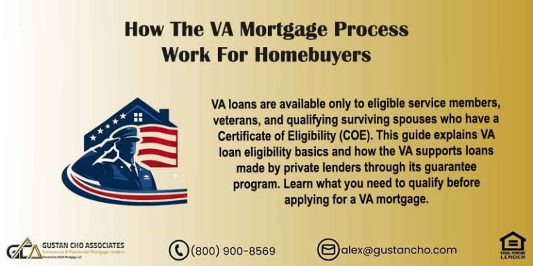 How The VA Mortgage Process Work