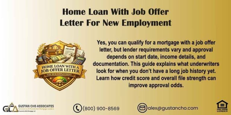Home Loan With Job Offer Letter