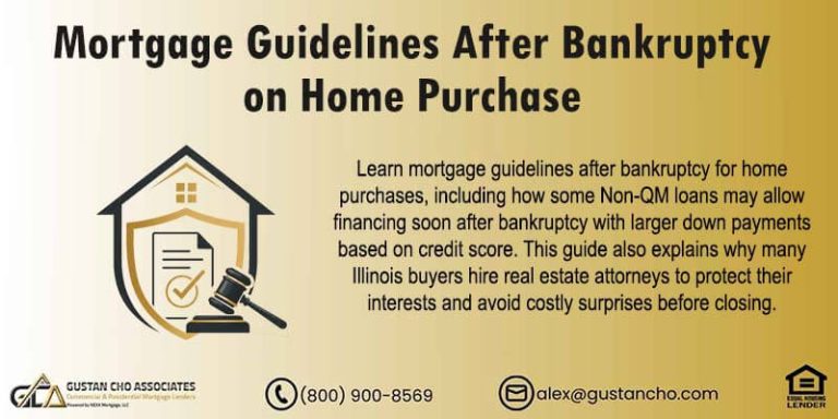 Mortgage Guidelines After Bankruptcy on Home Purchase