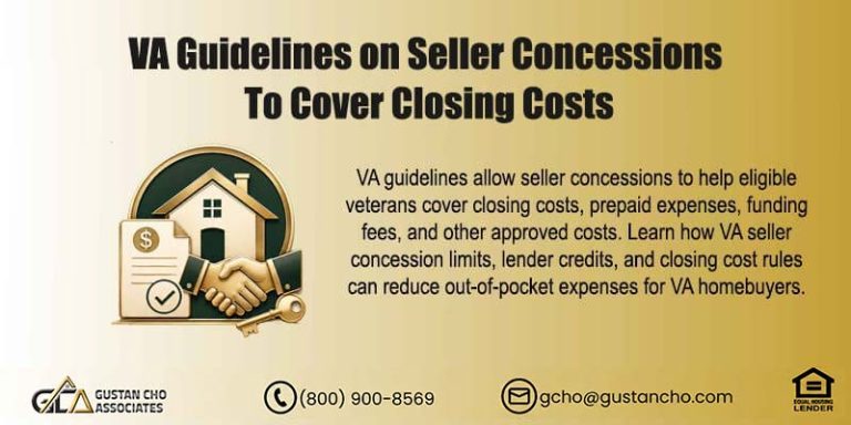 VA Guidelines on Seller Concessions To Cover Closing Costs