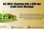 USDA One Credit Mortgage