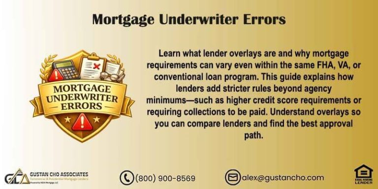 Mortgage Underwriter Errors