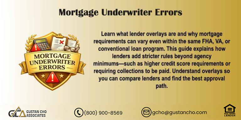 Mortgage Underwriter Errors
