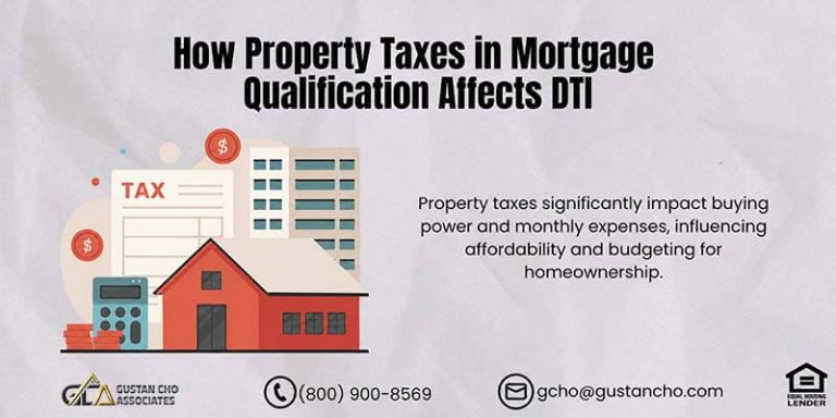 How Property Taxes in Mortgage Qualification Affects DTI