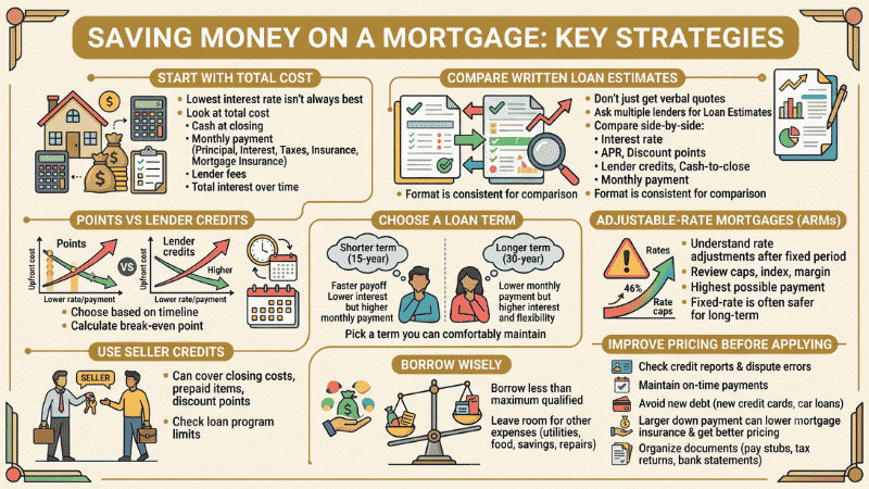 Saving Money on a Mortgage: Costly Mistakes to Avoid 2 Saving Money on a Mortgage