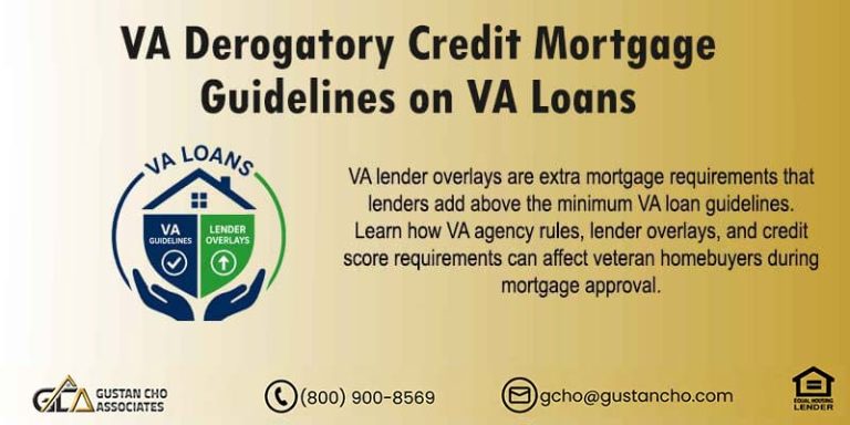 VA Derogatory Credit Mortgage Guidelines on VA Loans