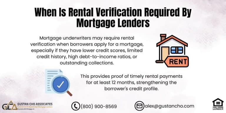 When Is Rental Verification Required By Mortgage Lenders