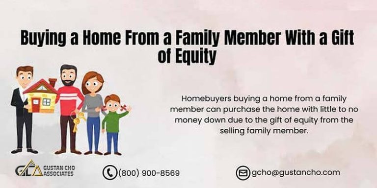Buying a Home From a Family Member With a Gift of Equity