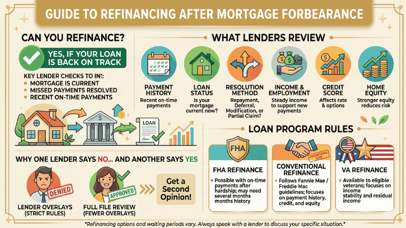 Refinancing During Coronavirus Pandemic Mortgage Crisis 2 Refinance After a Mortgage Forbearance