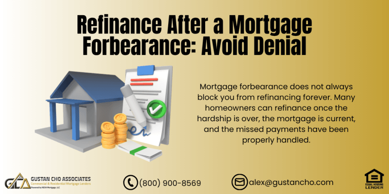 Refinance After a Mortgage Forbearance