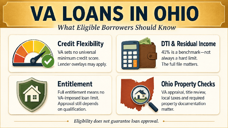VA Loans in Ohio With Bad Credit and No Lender Overlays 2 VA Loans in Ohio