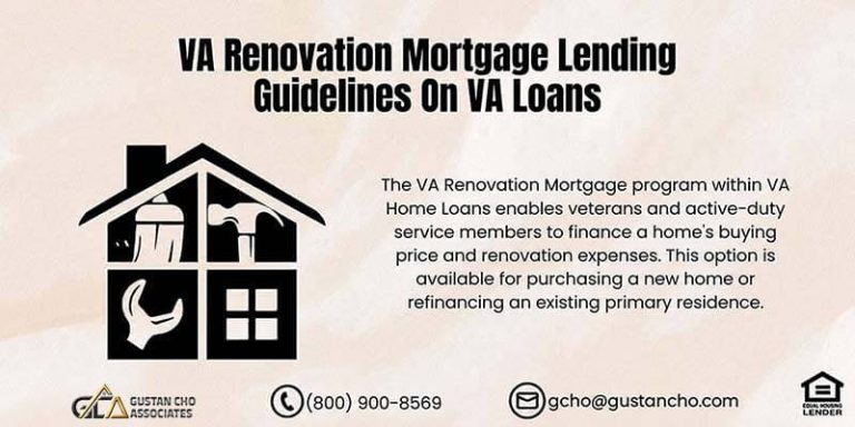 VA Renovation Mortgage Lending Guidelines On VA Loans