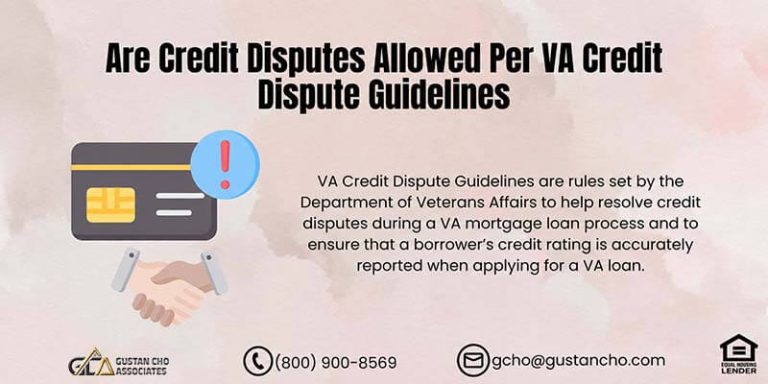 Are Credit Disputes Allowed Per VA Credit Dispute Guidelines