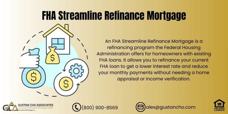 FHA Streamline Refinance Mortgage Guidelines 2024