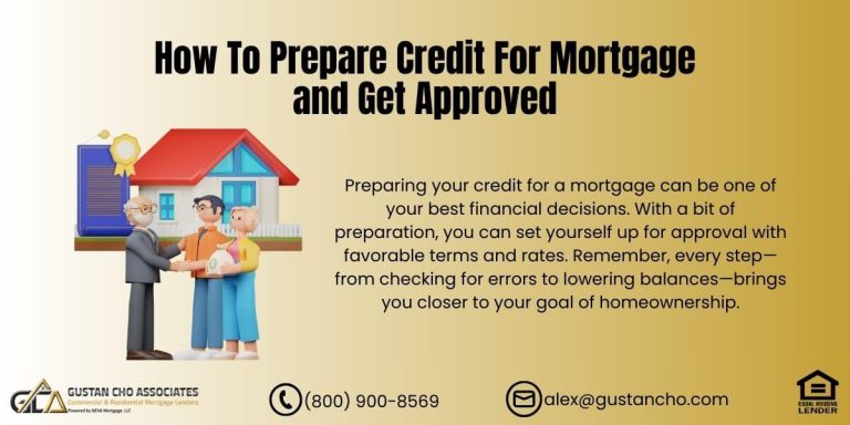 How to Prepare Credit for Mortgage