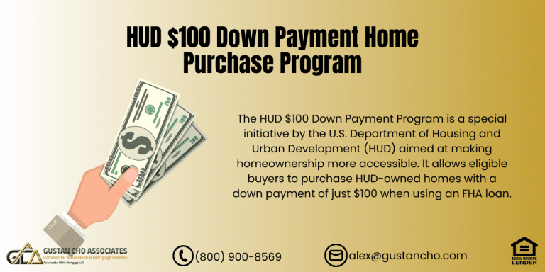 HUD $100 Down Payment Home Purchase Program