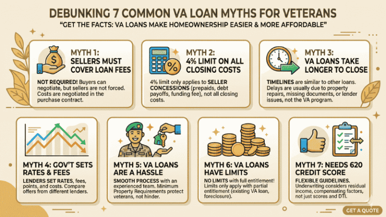 7 VA Loan Myths Veterans Need To Know