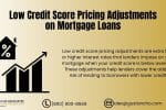 Low Credit Score Pricing Adjustments